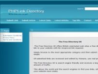 The Free Directory UK free direct links no reciprocal link required - the-free-directory.co.uk