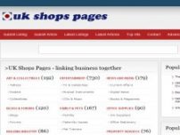 UK Shops Pages - Business Directory primarily for UK based companies - ukshopspages.co.uk