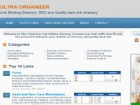 Web Directory Index - Human edited web directory - www.ultraorganizer.com