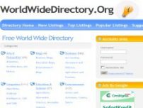 Free World Wide Directory - www.worldwidedirectory.org